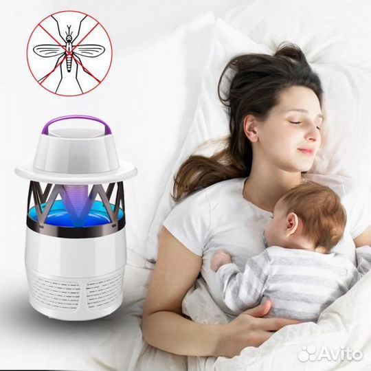 Лампа ловушка для комаров и насекомых