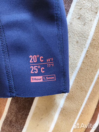 Гидрокостюм короткий 1,5мм