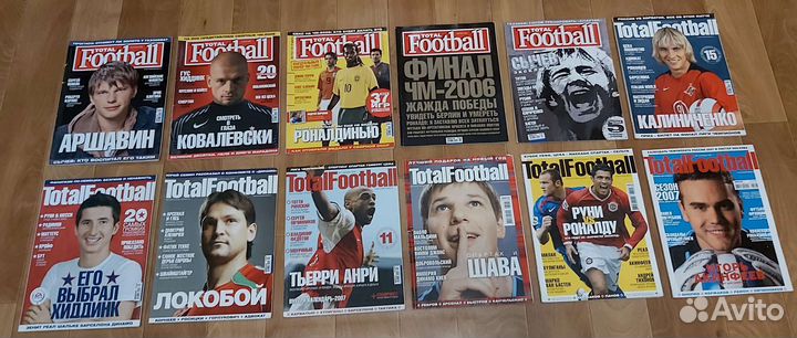 Журналы, диски и постеры Total Football