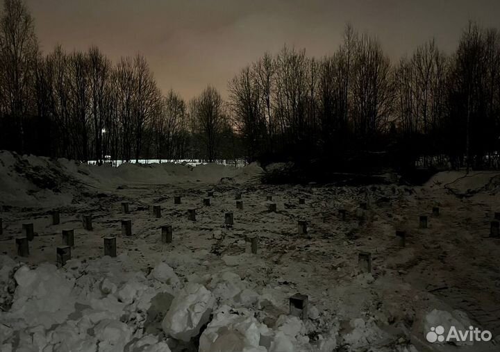 Фундамент жб сваи, свайный фундамент