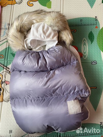 Зимний конверт в коляску