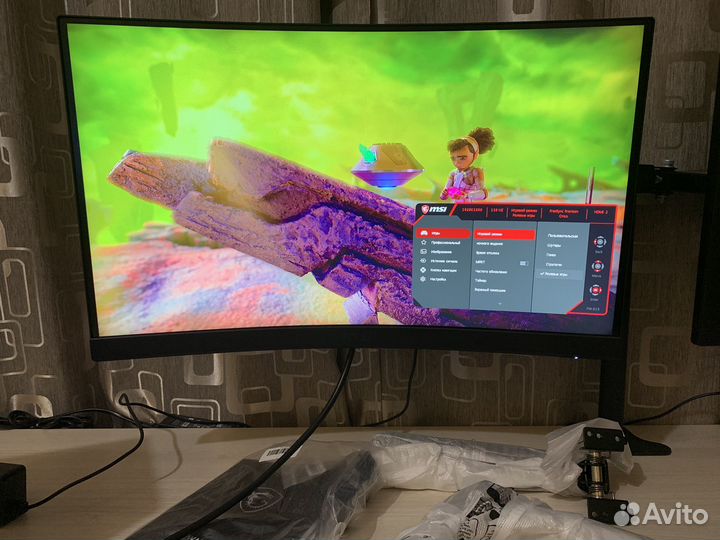 Игровой монитор MSI MAG Artymis 242C 165гц 1мс