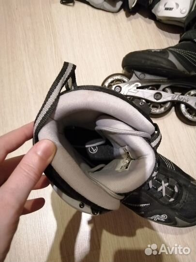 Ролики женские К2 athena 37 размер