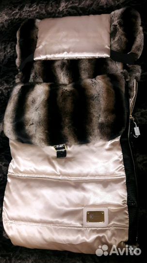 Конверт из меха шиншиллы