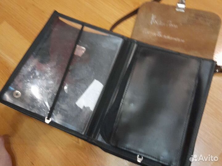 Сумка планшет натуральная кожа