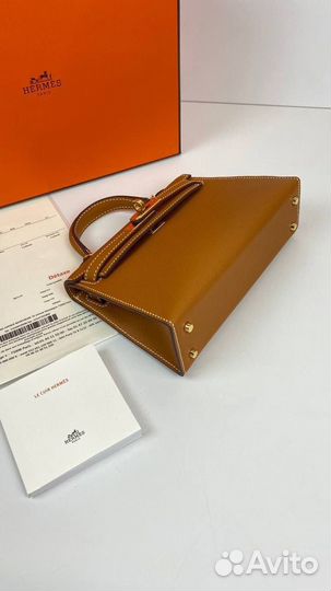 Женская сумка Hermes kelly 20 см