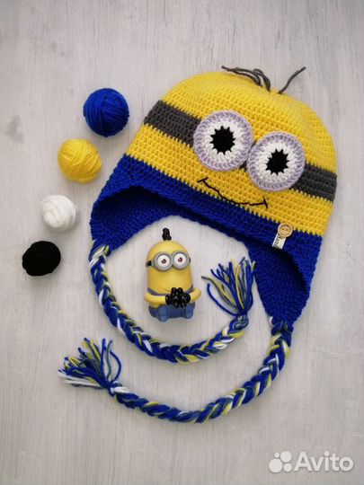 Детская шапка Миньон