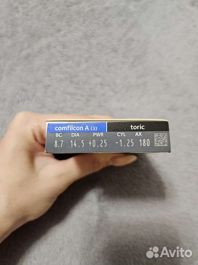 Линзы контактные астигматизм