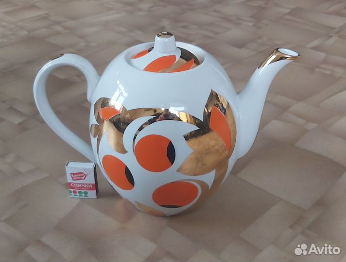 Чайник доливной фарфоровый СССР
