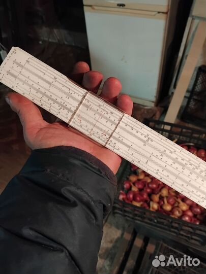 Логарифмическая линейка СССР