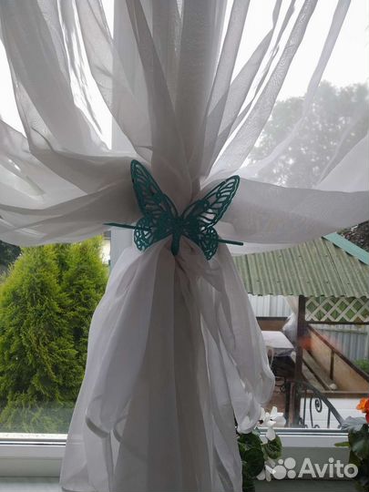 Заколка для штор Бабочка