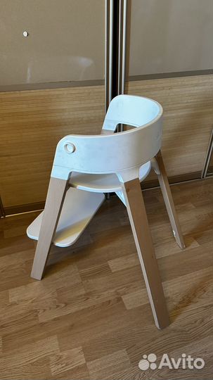 Стульчик Stokke Steps White Natural