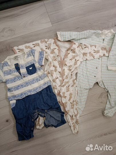 Детские вещи пакетом на мальчика 74 80