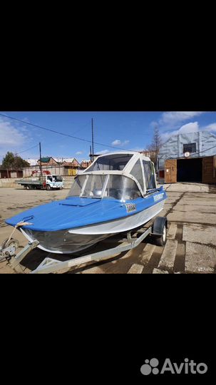 Казанка 5м 4 мотор 55 ямаха в Кодинске