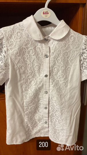 Блузка школьная