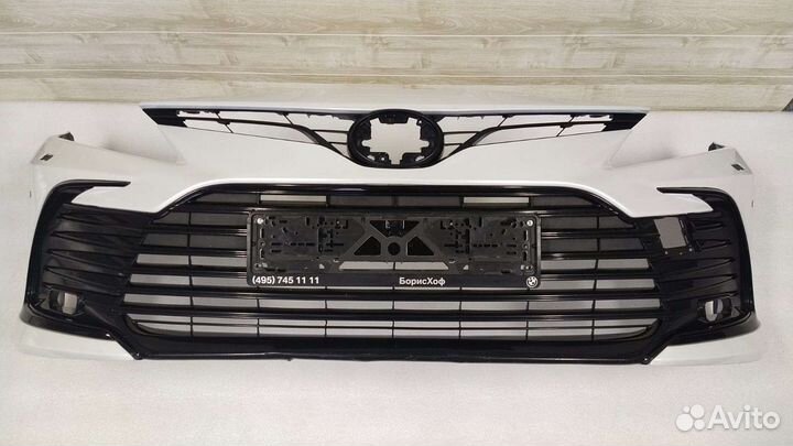 Camry 70 Бампер передний Оригинал в сборе 21-23