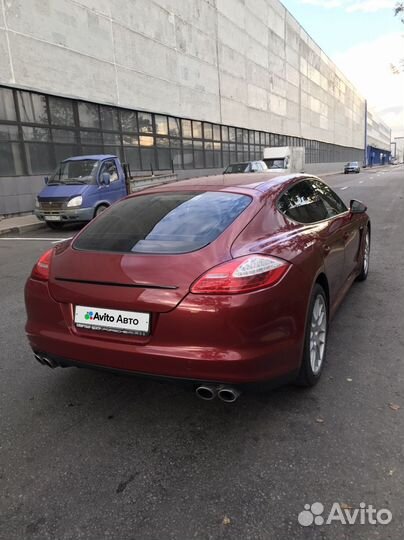 Porsche Panamera 4S 4.8 AMT, 2010, 9 500 км