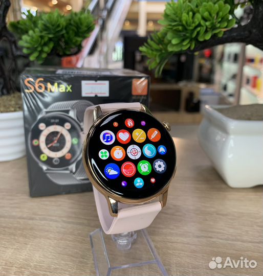 Умные часы S6 Max (Гарантия,Новый)
