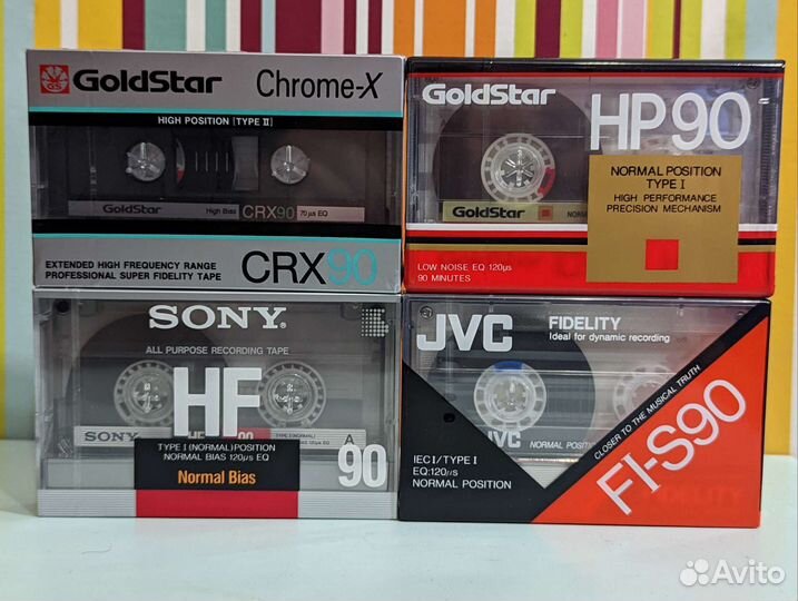 Аудиокассеты новые