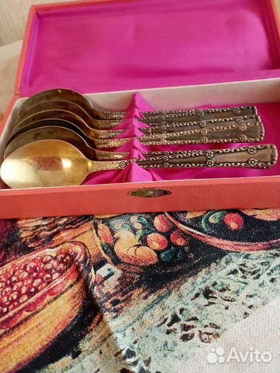 Ложки набор мельхиор