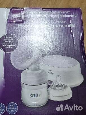 Молокоотсос avent электрический