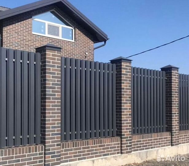 Евроштакетник для забора