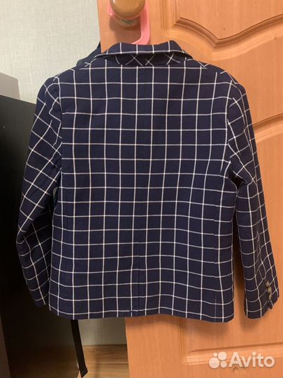 Пиджак для мальчика 116-122