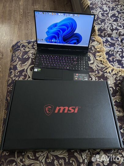 Игровой ноутбук msi gl65