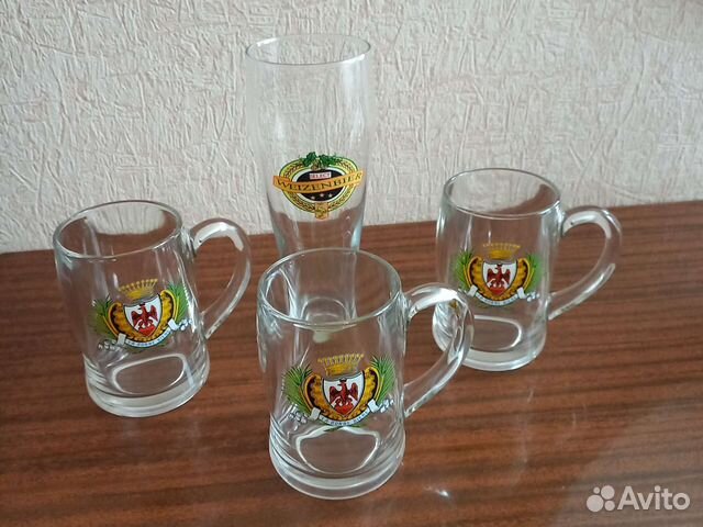 Кружки пивные в наборе 4 шт. франция,германия