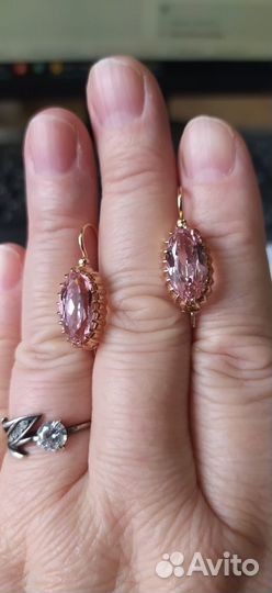 Золотые серьги СССР