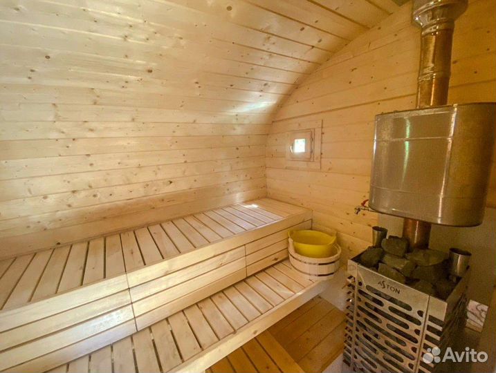 Баня бочка под ключ