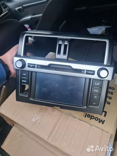 Штатная магнитола toyota prado 150
