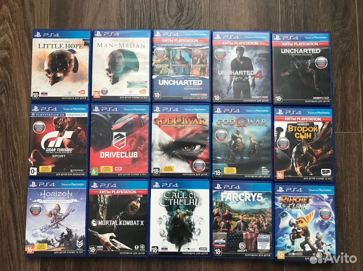 Игры на ps4 и ps5