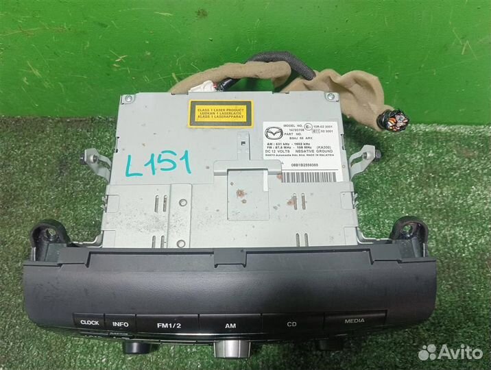 Магнитола Mazda 3 (BK) 2008