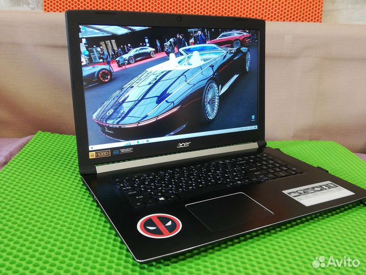 Игровой Boss Acer (17'3/i5-8ядр/12GB/MX150/SSD+1TB