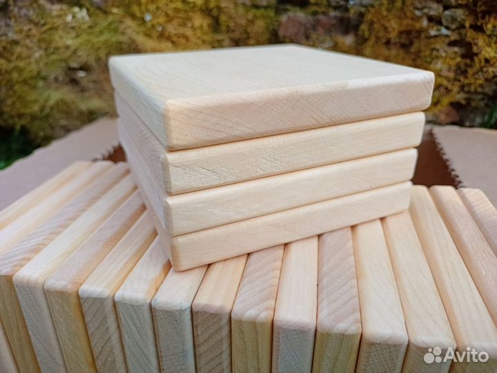 Заготовки из кедра, плашки