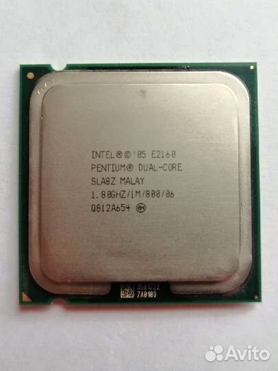 Процессор intel pentium e2160