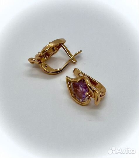 Золотые серьги 4,90 гр