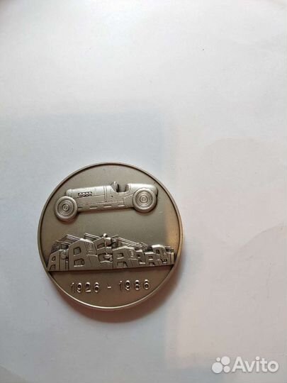 Медальон Италия серебро