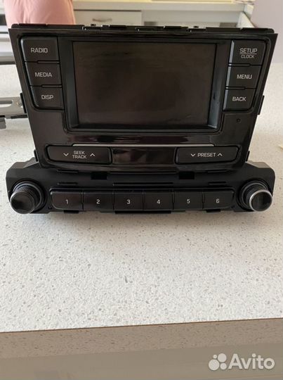 Штатная магнитола на hyundai solaris 2