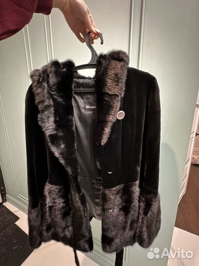 Шуба натуральная норка автоледи