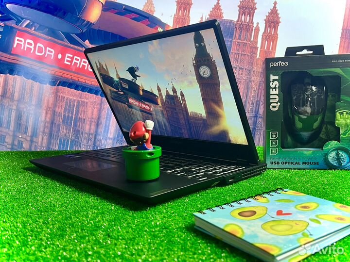 Топовый игровой ноутбук Lenovo на RTX / SSD