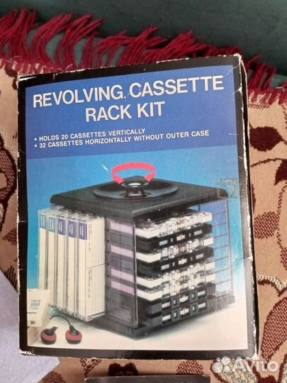 Подставка для кассет и кассеты