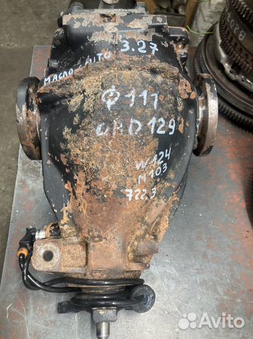 Задний редуктор Mercedes w124 m103