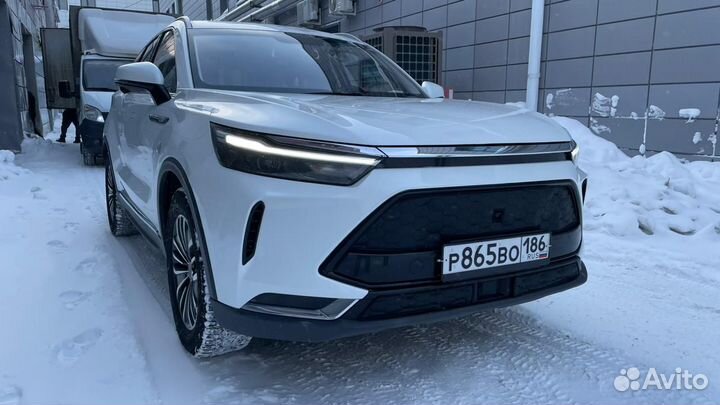 Утеплитель радиатора и бампера для baic X7