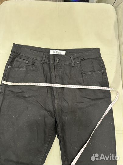 Брюки черные женские большой размер