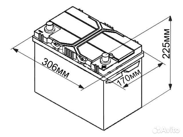 Аккумулятор авто Furukawa 125D31R 90Ah 850A пп