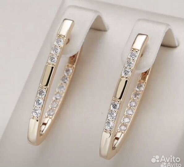 Стильные серьги,тренд 2024г,Дубаи