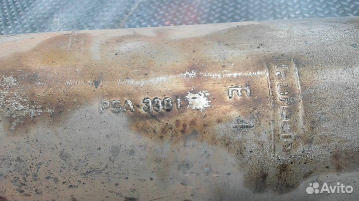 Глушитель Citroen C4 Picasso, 2014