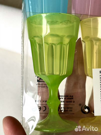 Набор детской посуды икеа дуктиг новый